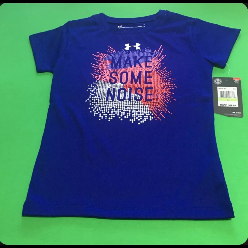 Under Armour HeatGear Youth Girls T-Shirt 4
